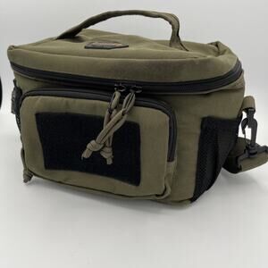 High Speed Daddy Lunch Box Bag Insulated Durable Cooler Fishing Bait Bag Green